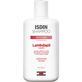 ISDIN Lambdapil, Shampoo Anticaída, Ayuda a Reducir la Caída del Cabello y Estimula el Crecimiento Capilar, 200ml