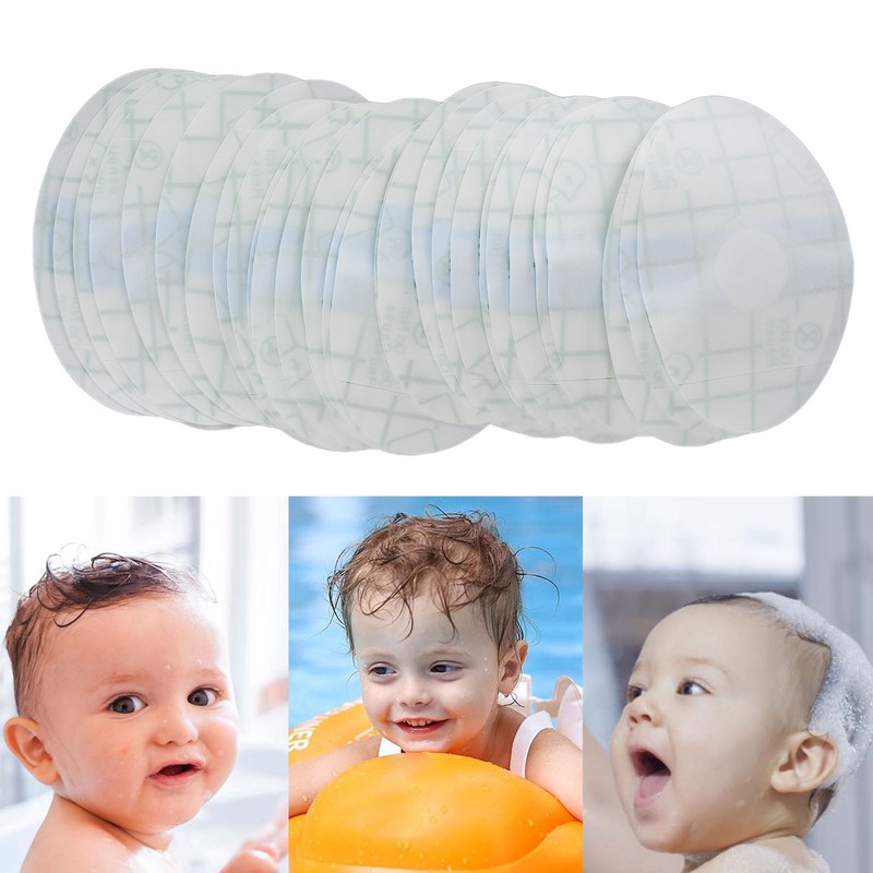 90pcs Baby Waterproof Ear Stickers Multipurpose Disposable Newborn Ear Stickers