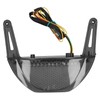 Motorcycle Tail Lamp, LED Taillight Assembly Brake Turn Signal Smoky