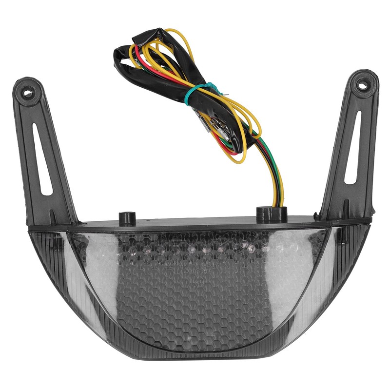 Motorcycle Tail Lamp, LED Taillight Assembly Brake Turn Signal Smoky