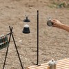 ALJ Lantern Stand, Lantern Pole, Lantern Hanger, Screw-in Type, Clamp