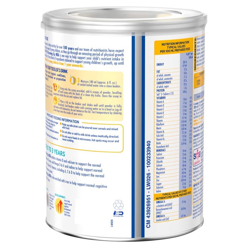 SMA PRO Growing up Milk, 1 - 3 Year, 800