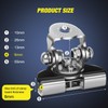 Nilight LED Light Bar Mounting Bracket 2PCS Universal Adjustable Pillar