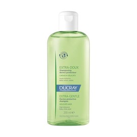 DUCRAY, Extra Suave, Shampoo de Uso Diario, Fórmula Biodegradable, Para Bebés, Niños y Adultos, 200ml
