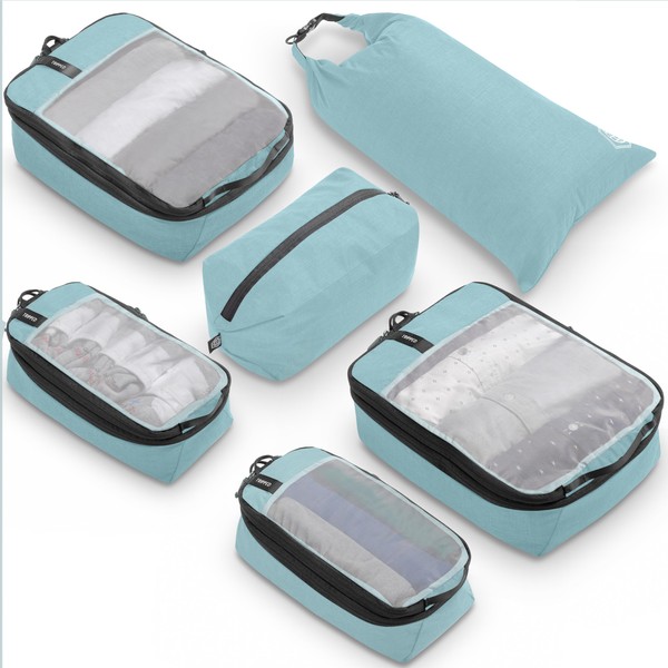 Premium Compression Packing Cubes for Travel, Compression Packaging Cube, Zip