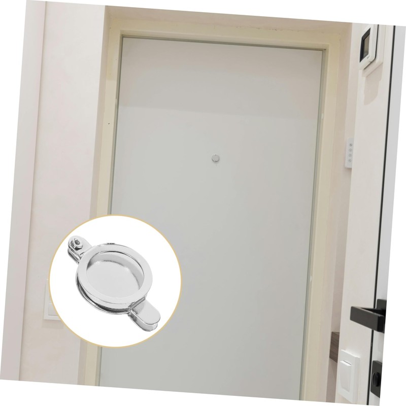 PRETYZOOM 2pcs Door Peephole Cover Protector Solid Copper Privacy Protection