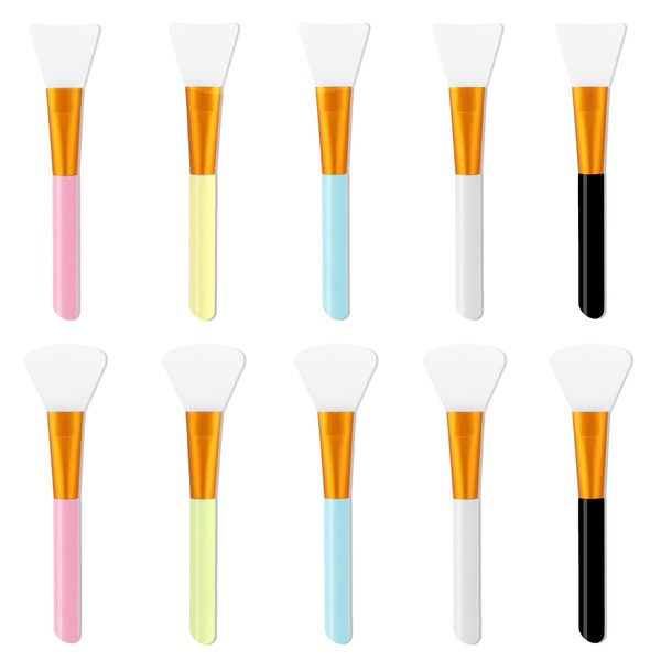 10 Pcs Silicone Face Mask Applicators Face Masks Beauty Tool