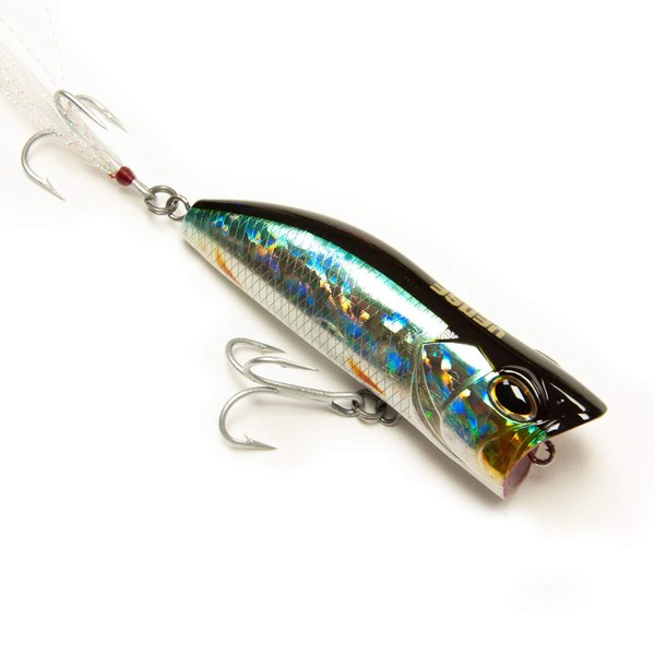 VENSE TopWater Fishing Lures Baby Juggernaut 75 Poppers. for Saltwater
