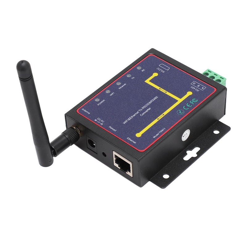 Serial Device Server Converter RJ45 Ethernet WiFi to RS232 RS485
