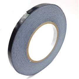 KARMELLING Black Poly Bag Sealing Tape, 3/8 inch x 180 yds. (Pack of 1) for Packaging and Sealing of Meat, Gifts, or Ice Bags,(9mm x 165m)
