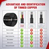 Nilight 100FT 16 Gauge 3 Conductor Electrical Wire Tinned Oxygen
