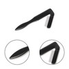 1pcs Brow Brush,Stainless Steel Teeth Eyebrow Comb Eyelash Separator,Portable Folding