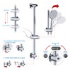 UCLIMAA 10 Inch Rain Shower Head with Handheld System, 24"