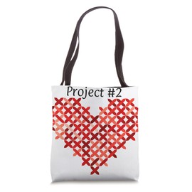 Project #2 Needlework Cross Stitch Hobby Storage Carry Bag Tote Bag