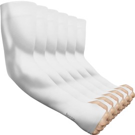 beister 3 Pairs UV Protection Cooling Arm Sleeves for Women Men, Long Sunblock Protective Cycling Arm Cover