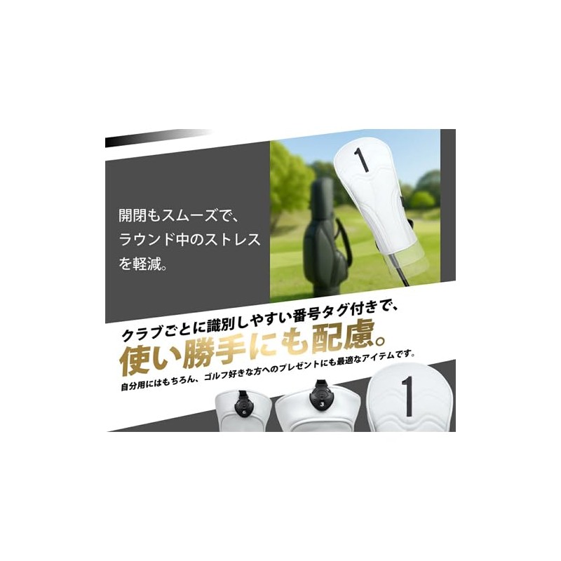 Sequential Golf Premium Driver Headcover SQDR-6001