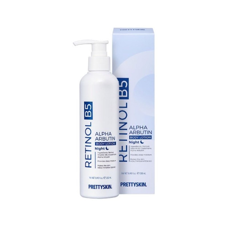 PRETTYSKIN- PS. Loción corporal coreana de hidratación profunda con retinol