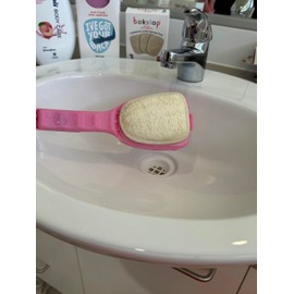 Bakslap Exfoliating Loofah Replacement Pads (3 Pack) - For Bakslap Extendable Lotion Applicator - Shower, Bath, Body, Skincare - Daily Use, Hydrate, Brighten, Smooth Skin