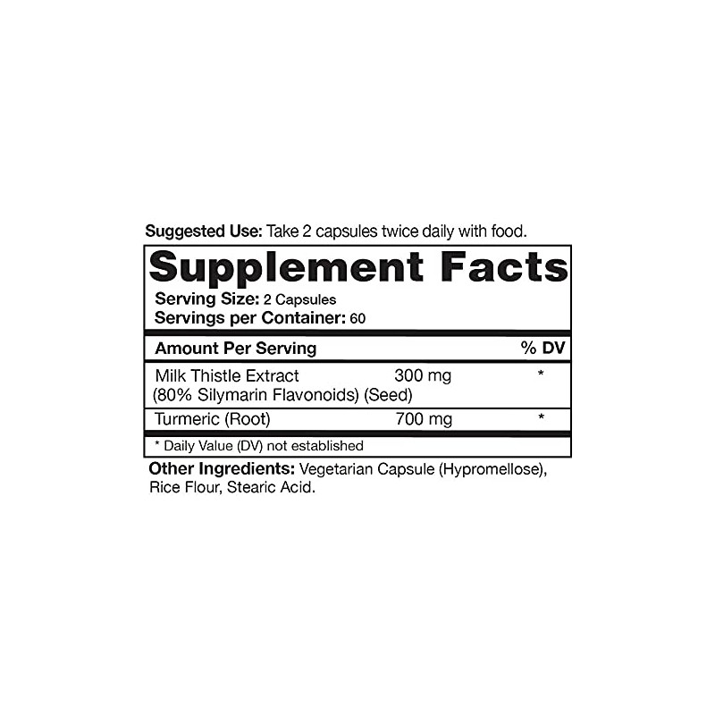 Extracto de cardo de leche orgánico certificado (80% sabores de