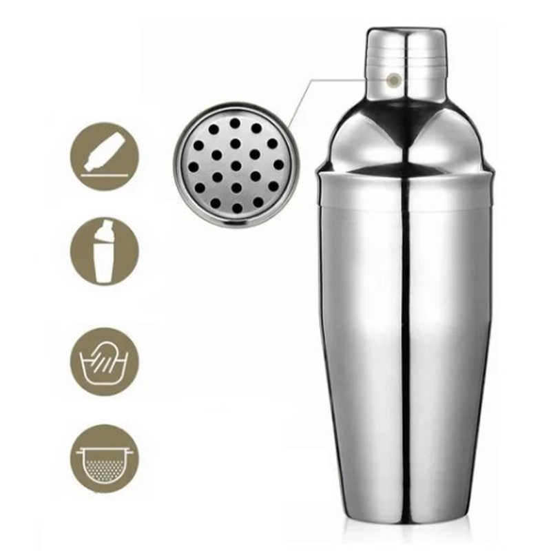 Bartender Kit Leakage Proof 304 Stainless Steel Bartending Tool 750ml