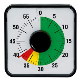 TimeTex Zeitdauer-Uhr, magnetisch, 19 cm x 19 cm, Ampelscheibe
