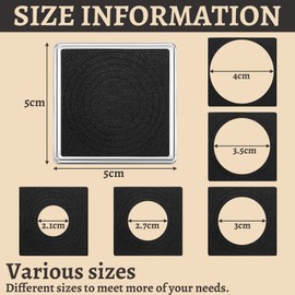 Coin Cases for Collectors Coin Display Case Acrylic Silver Dollar Coin Snap Holder 2 x 2 Inch Half Dollar Coin Holder Collectors Silver Dollar Display Box for Coin Collection Supplies(30 Pcs)