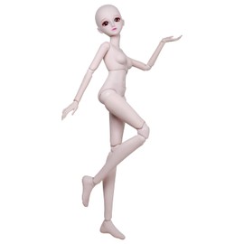 Proudoll 1/3 BJD Doll Customized Doll Body 60cm 24Inches Ball Jointed SD Dolls Joints Move PVC DIY (Frances)