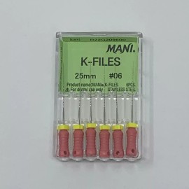 Mani 6 Limas Mani K-files 25mm Original