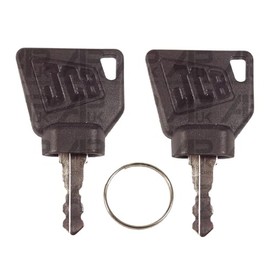 APUK 2x Ignition switch Keys Replacement for JCB 3CX Moffett Manitou Mini Digger Excavator Plant