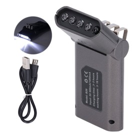 Clip Headlamps LED Rotatable Clip On Hat Light for Fishing Camping Hiking Running