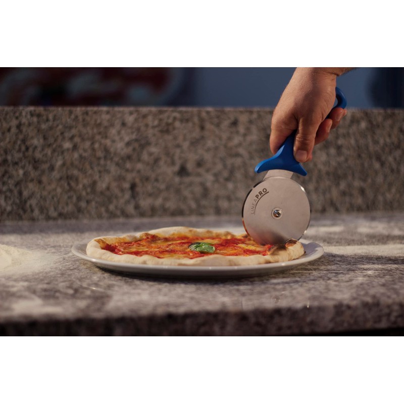 Gi.Metal Professional Pizza Cutter, 10 cm Stainless Steel Blade, Removable