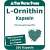 L-Ornithine 500 mg Capsules Pack of 200