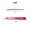 4 Pack Box Cutter Knife, 3-rd Gen Utility Knives, Razor