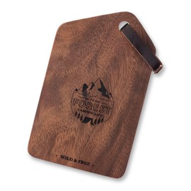 SALUDABLE Camp Axe, Wood Splitting Stand, Batoning, Camping, Wooden, Stylish, Compact, Wedge Stand (B Type)