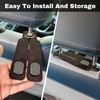 Crocode tears Car Seat Back Storage Hooks Leather, 2Pcs Car