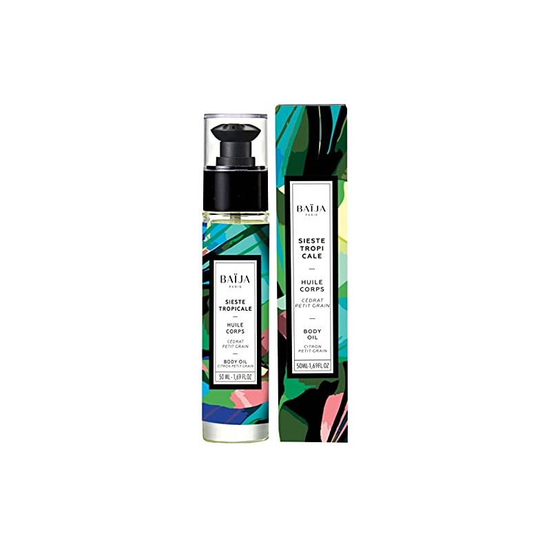 Baïja Sieste Tropical Cedrat Small Grit Body Oil & Bath