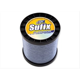 Sufix Superior 1-Pound Spool Size Fishing Line (Smoke Blue, 40-Pound)