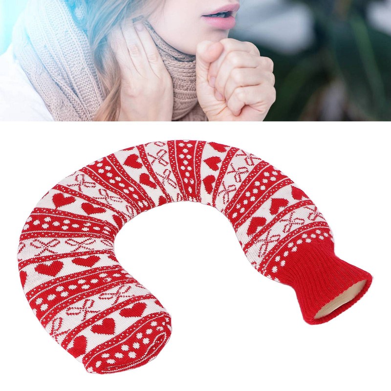 1L U Shaped Hot Water Bag Portable Neck Shoulder Warmer