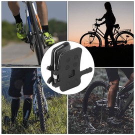 Drfeify Bicycle Disc Brakes Bel?ge, 19 x 32 x 5 mm, Half Metal Mountain Bike Bicycle Disc Brakes Bel?ge Bl?cke Accessories for Avid BB7, Juicy3/5/7, Ultimate and Promax DSK-950, 1 Pair