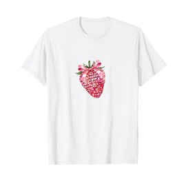 Pink Bow Coquette Aesthetics Y2K Strawberry Girl Women T-Shirt