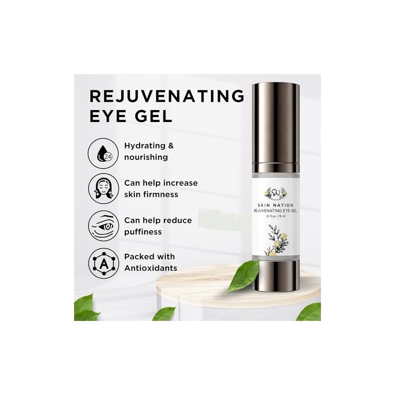 Rejuvenating Eye Crème, Creating a Youthful Glow w/Anti-Aging Organic +