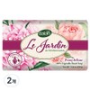 Dalan Le Jardin Peony Rose Soap, 200g, 200g, 2 pieces / 달란 르 쟈르뎅 피오니 로즈 솝, 200g, 200g, 2개
