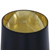 Aspen Creative 32327 Transitional Hardback Empire Shaped Spider Construction Lamp