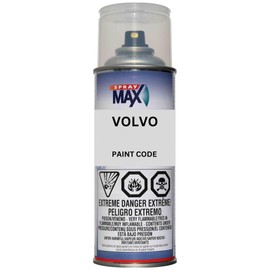 Collision Quest Factory Matched Automotive Spray Paint for Volvo Automobiles (717 Onyx Black, Solvent)