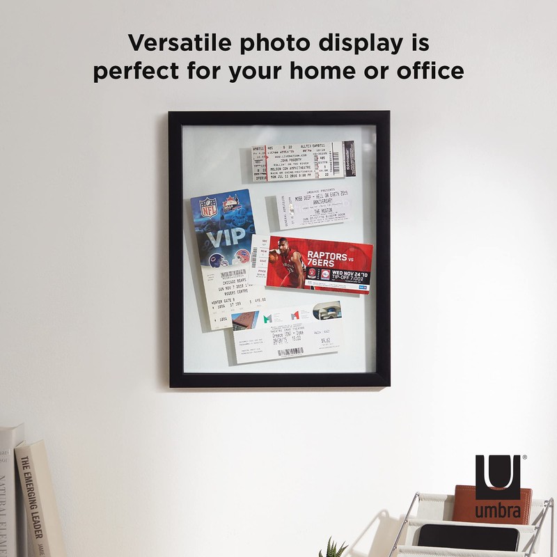 Umbra Frame for Displaying Documents, Diploma, Certificate, Photo or Artwork,
