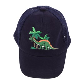 SAFIGLE Baseball Hat Adjustable Sun Protection Cap for Boys Age Lightweight Mesh Trucker Design Outdoor Accessory for Beach and Playtime Navy