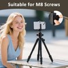 10 Pcs M8 Star Clamping Nuts 32mm, Plastic Clamping Nuts
