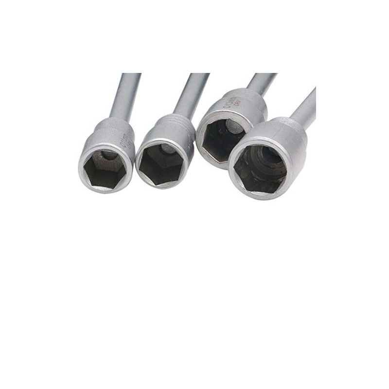 TOOLSTAR Socket Screwdriver, 1PCS 10mm Metal Socket Driver Wrench Screwdriver