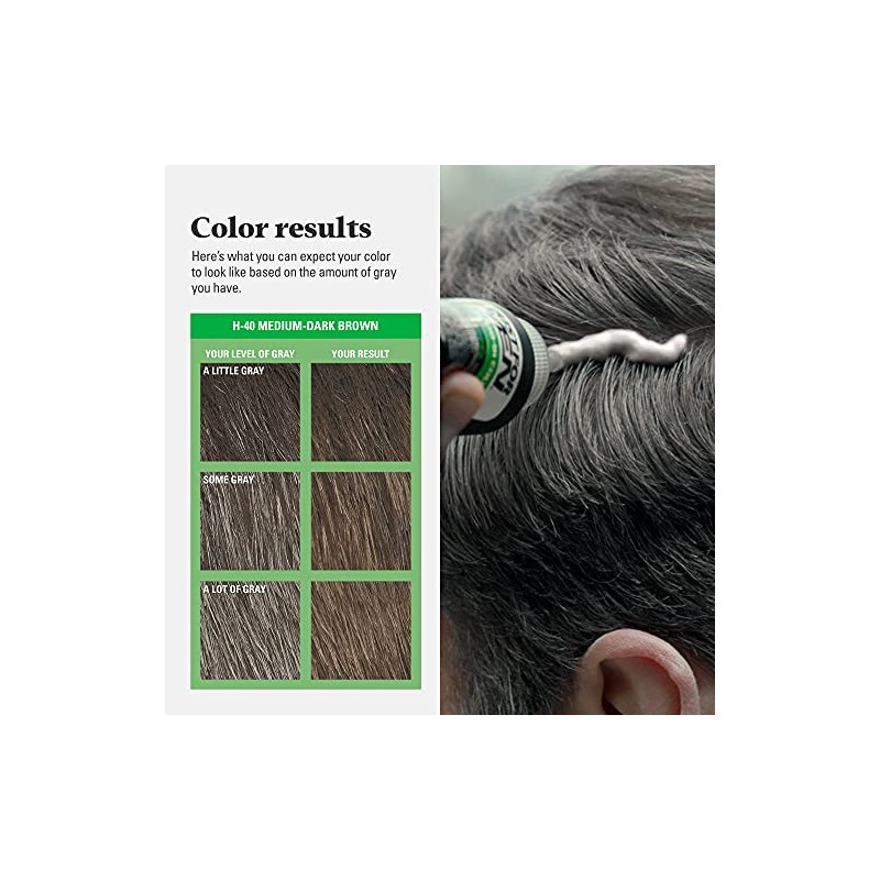 Just For Men Shampoo-In Hair Color - Medium-Dark Brown