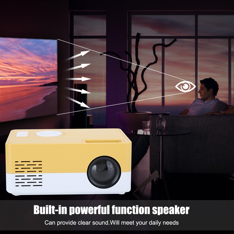 1080p Full High Definition LED Mini Projector Smart Home Cinema